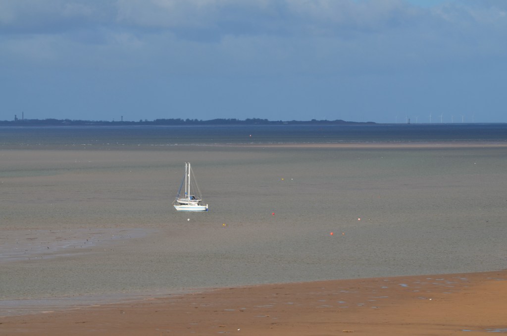 The Dee Estuary at low tide